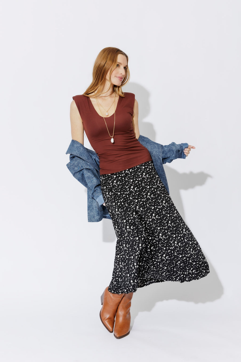 Cinnamon Tencel Lust Cami