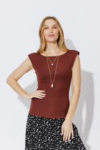 Cinnamon Tencel Lust Cami