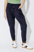 Navy Lux Street Pant