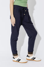Navy Lux Street Pant