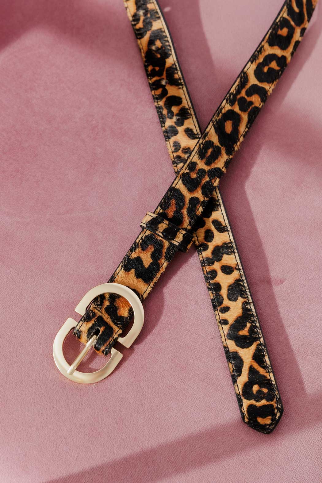 Leopard Hide Classic Belt