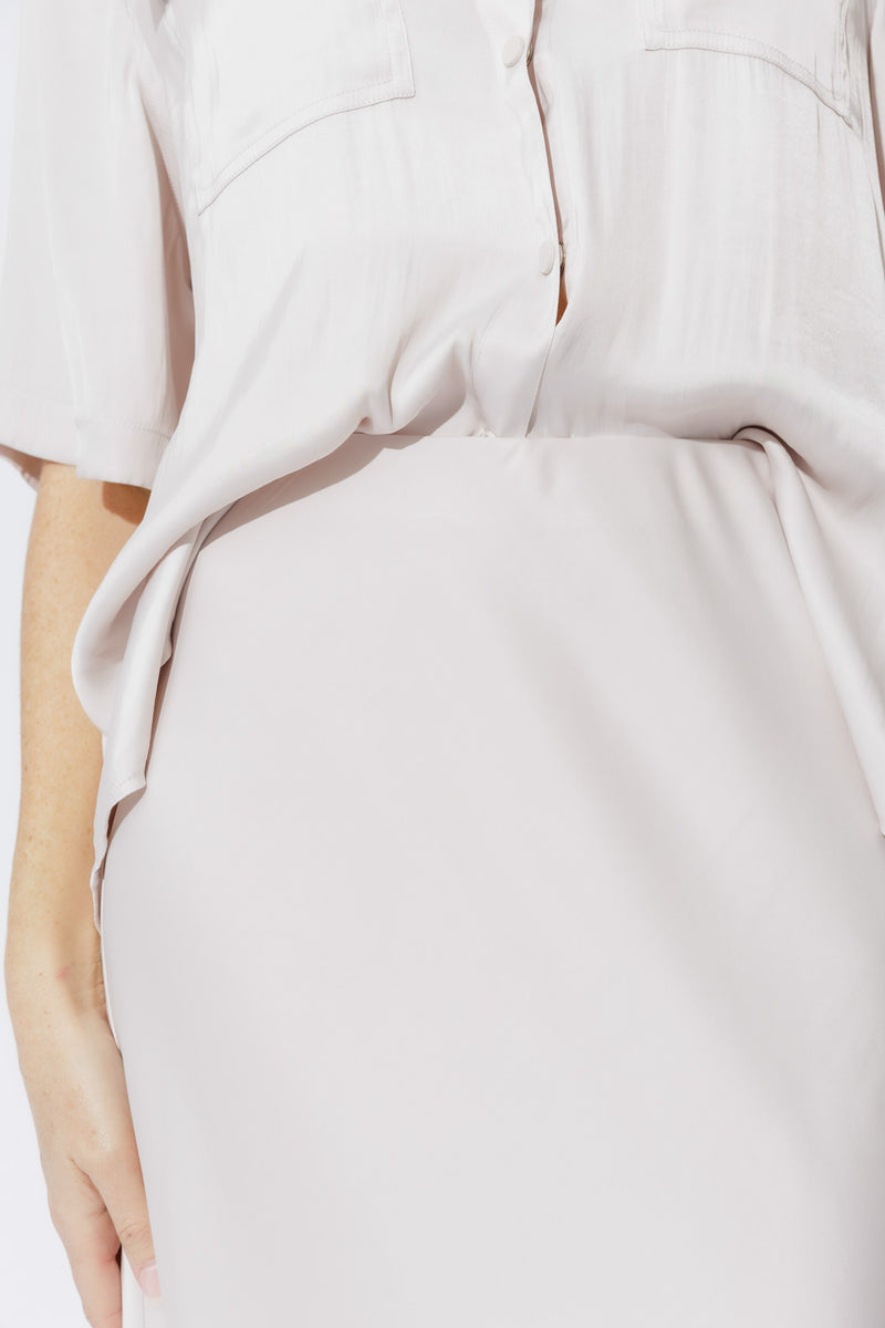 Oyster Bias Skirt