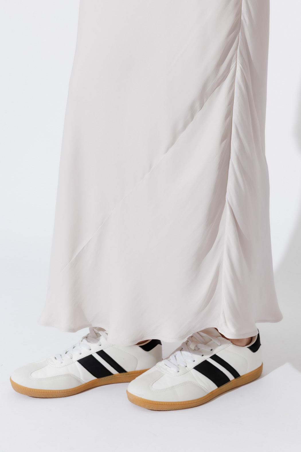 Oyster Bias Skirt