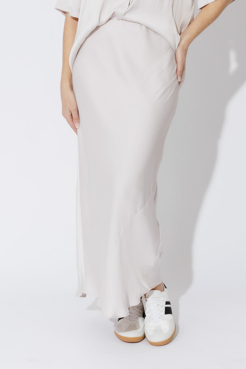 Oyster Bias Skirt