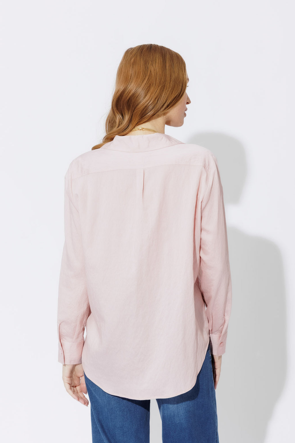 Pink Angle Pocket Shirt