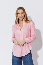 Peony Silky Milan Blogger Shirt