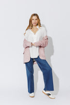 White Silky Milan Blogger Shirt