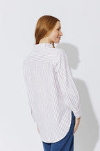 Chocolate Cotton Milan Blogger Shirt