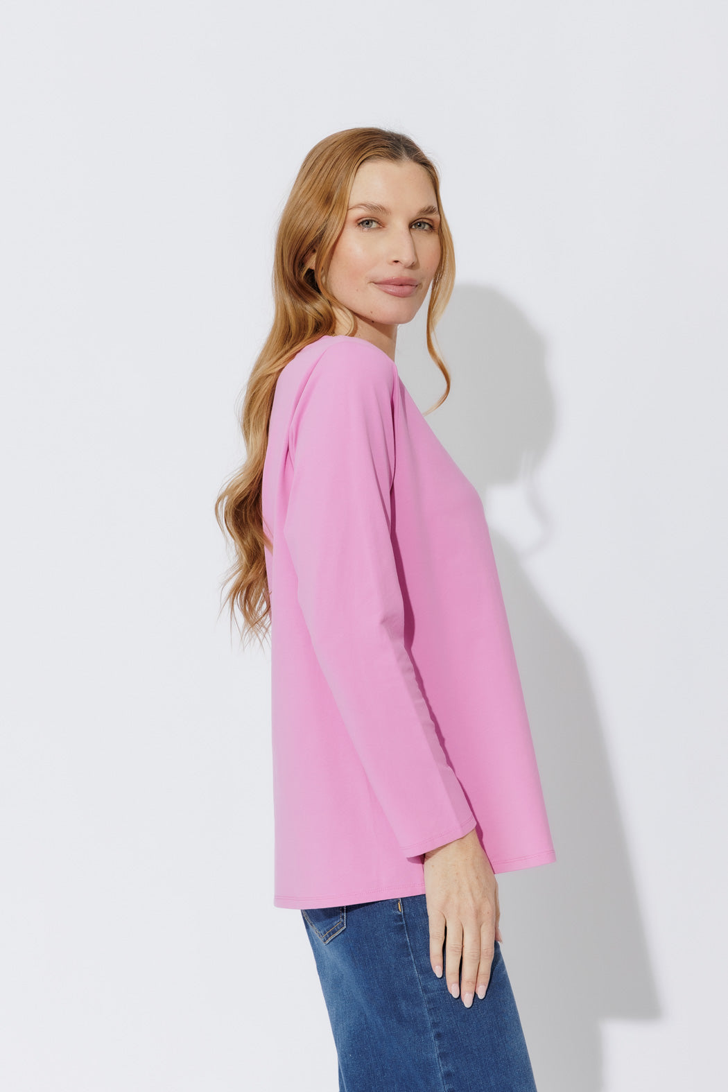 Pink Embroidered T-Shirt