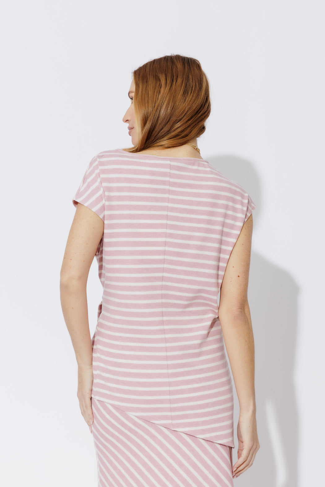 Pink Stripe Harlow Top