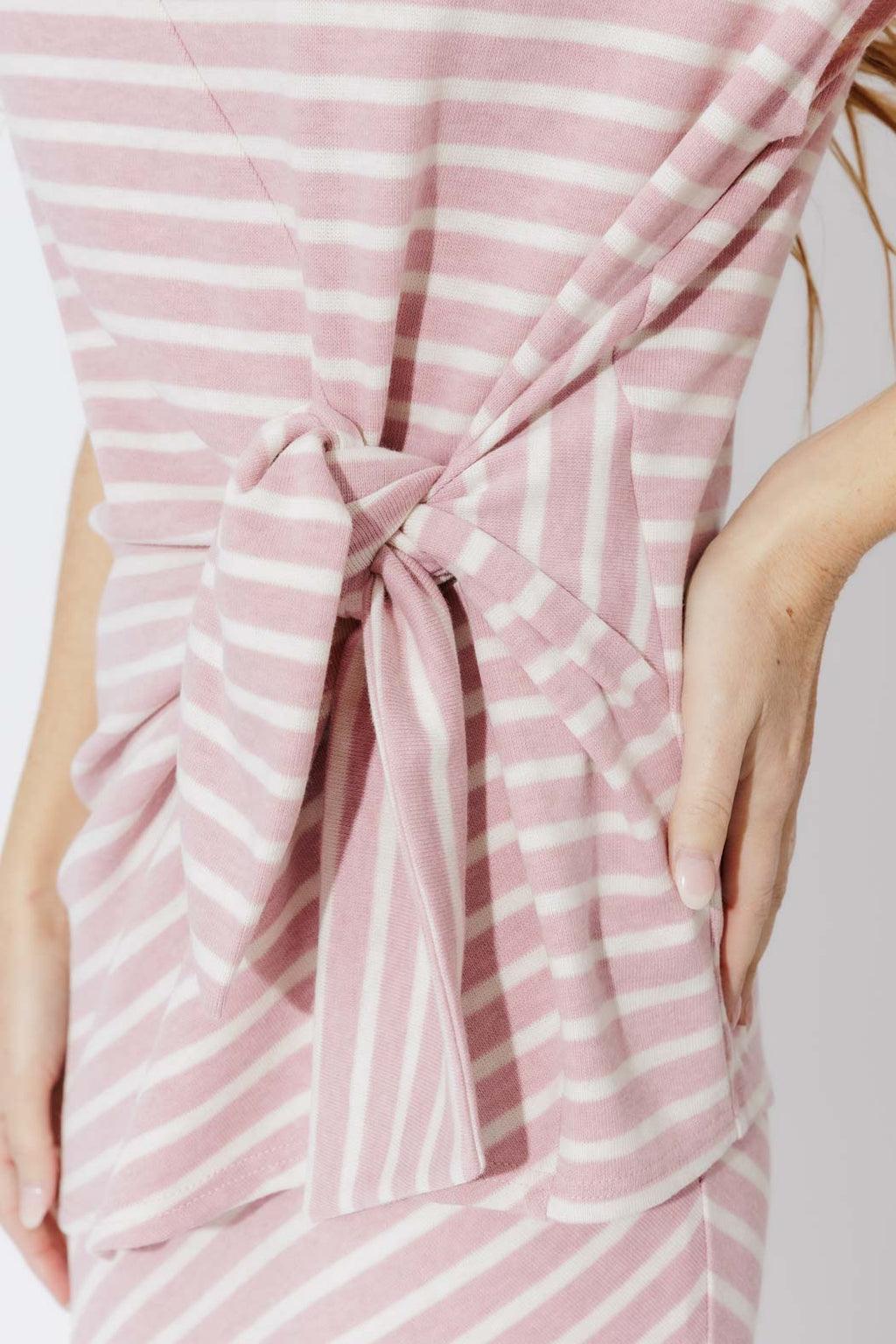 Pink Stripe Harlow Top