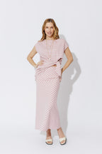 Pink Stripe Harlow Top