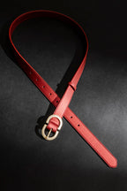 Red Classic Belt Red O/S