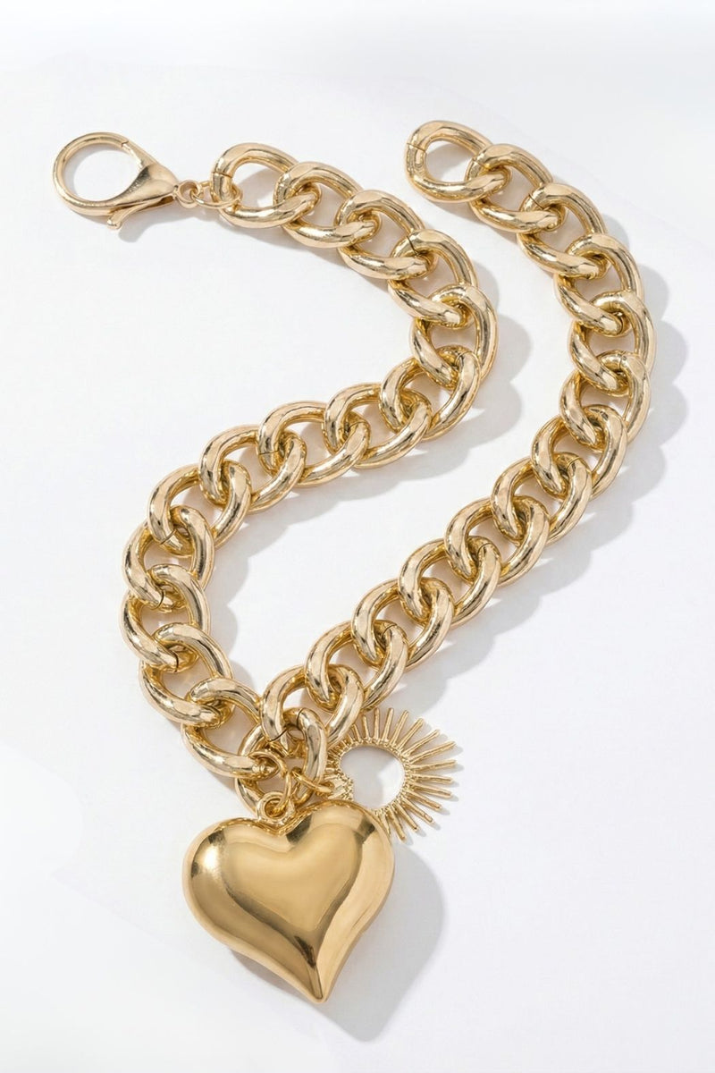 Gold Plated Lover Necklace