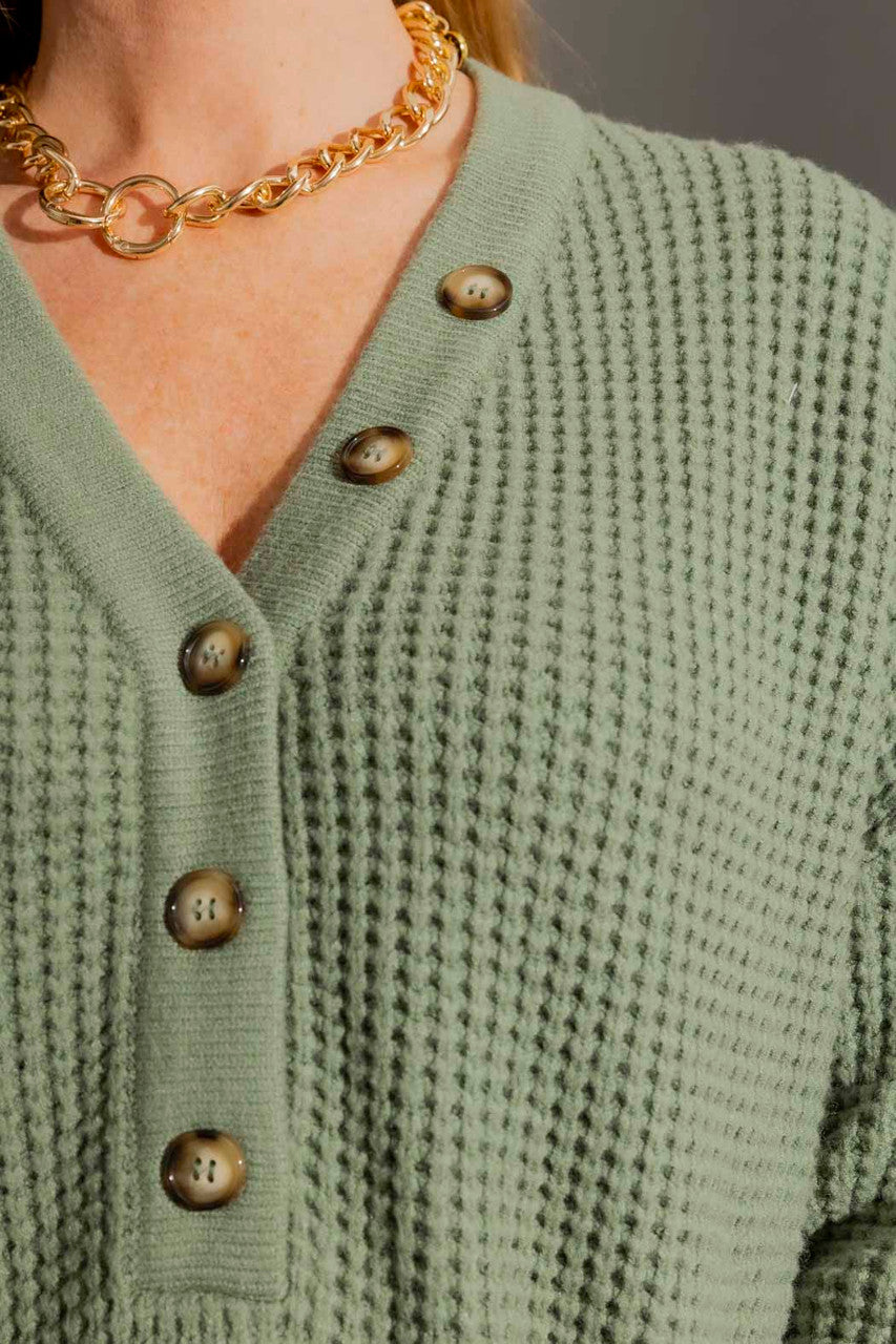 Sage Grandpa Jumper Sage S