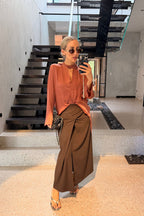 Terra Tie Collar Blogger Shirt