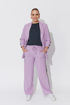 Lilac Euro Pintuck Sport Pant