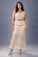 Gold Elasticated Belt