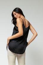 Black Silky Effortless Cami - Final Sale