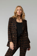 Black Tan Bari Blazer - Sale