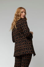 Black Tan Bari Blazer - Sale