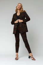 Black Tan Bari Blazer - Sale