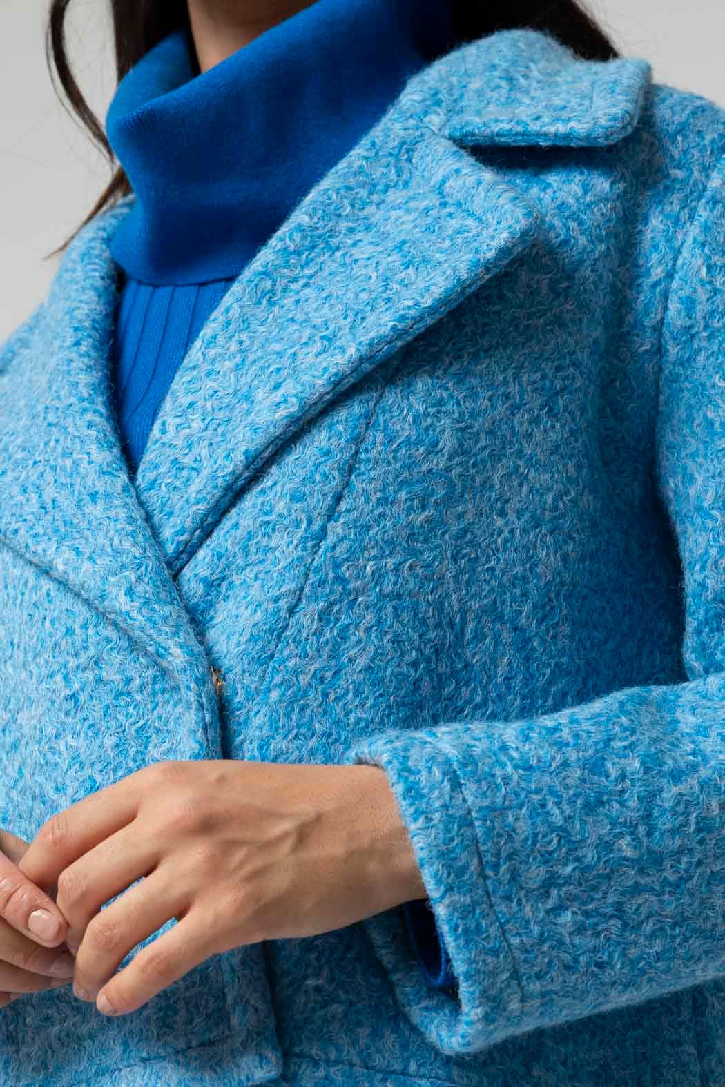 Blue Astra Crop Jacket