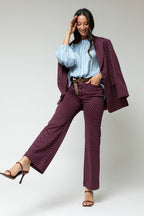 Blue Bailey Silky Blouse - Sale