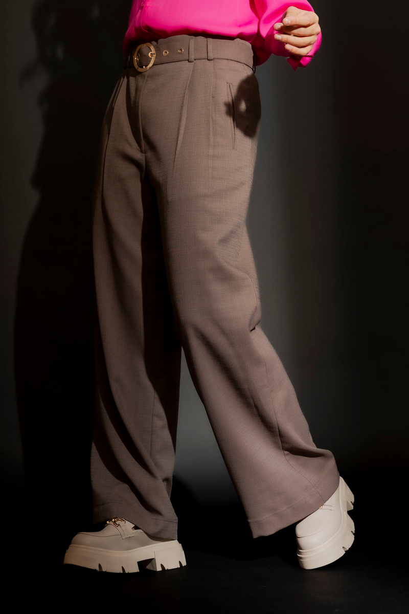 Cocoa Textured Cleo Pant