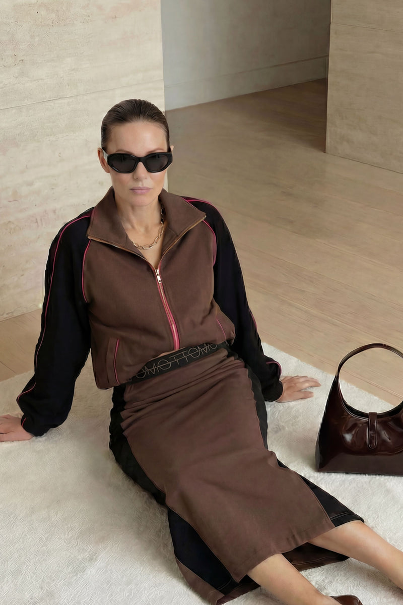 Chocolate Contrast Miracle Skirt