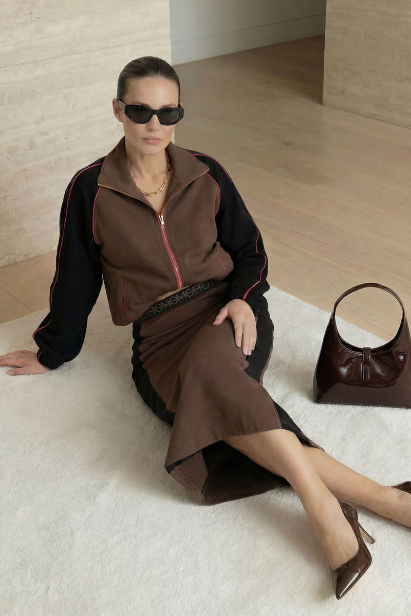 Chocolate Contrast Miracle Skirt