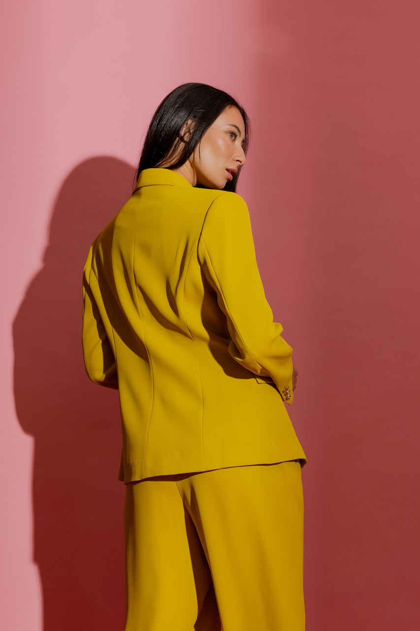 Chartreuse Euro Sisca Blazer