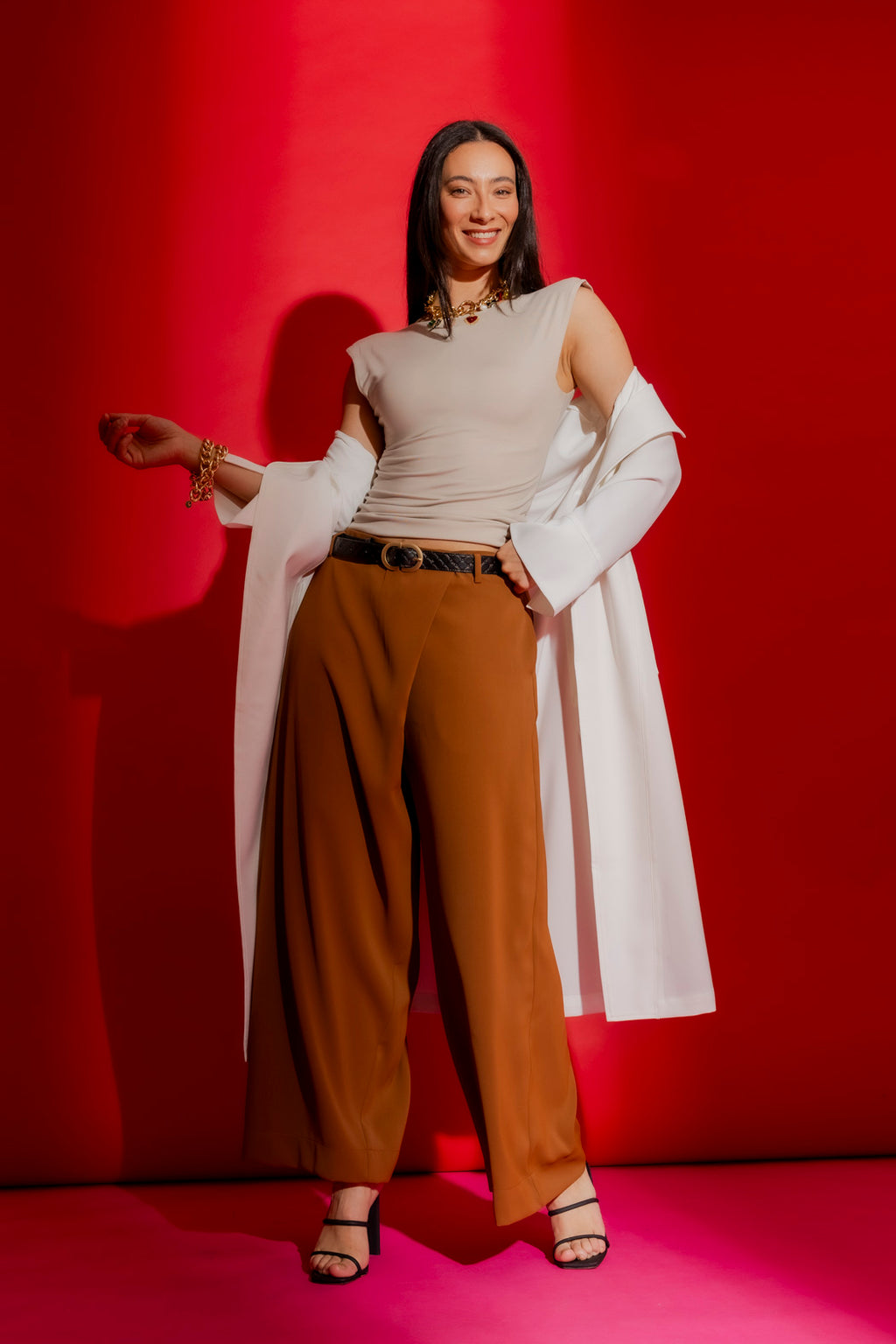 White Trench Coat