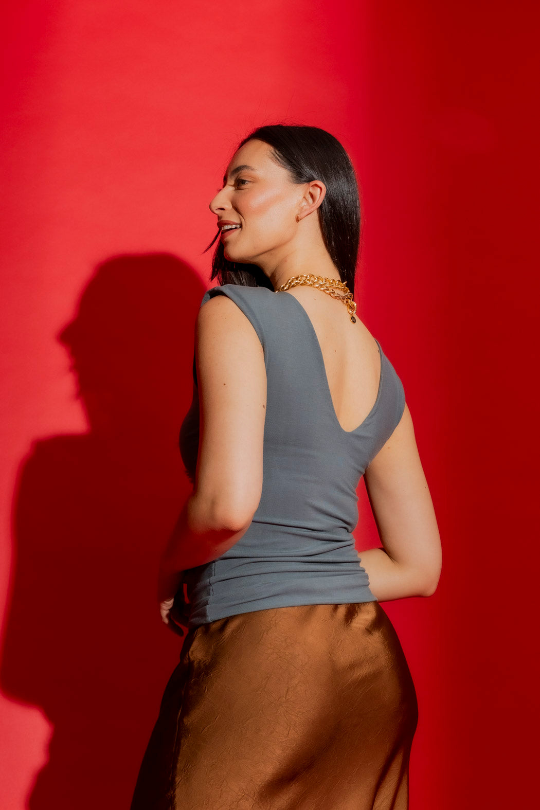 Slate Tencel Lust Cami