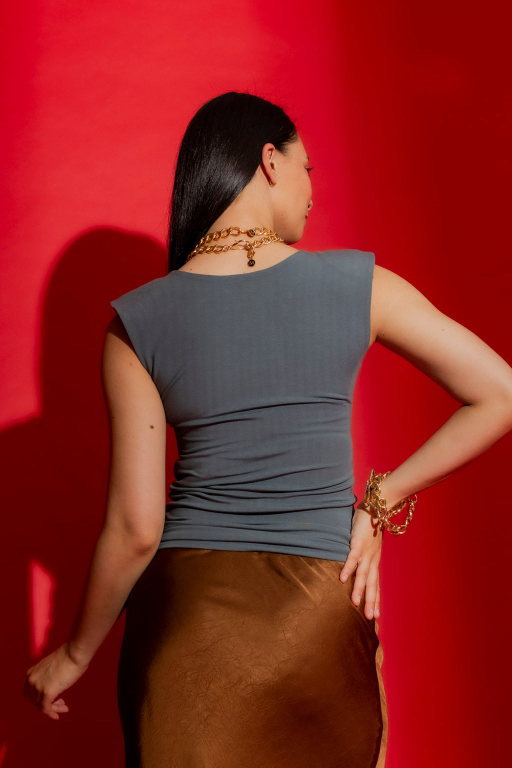 Slate Tencel Lust Cami