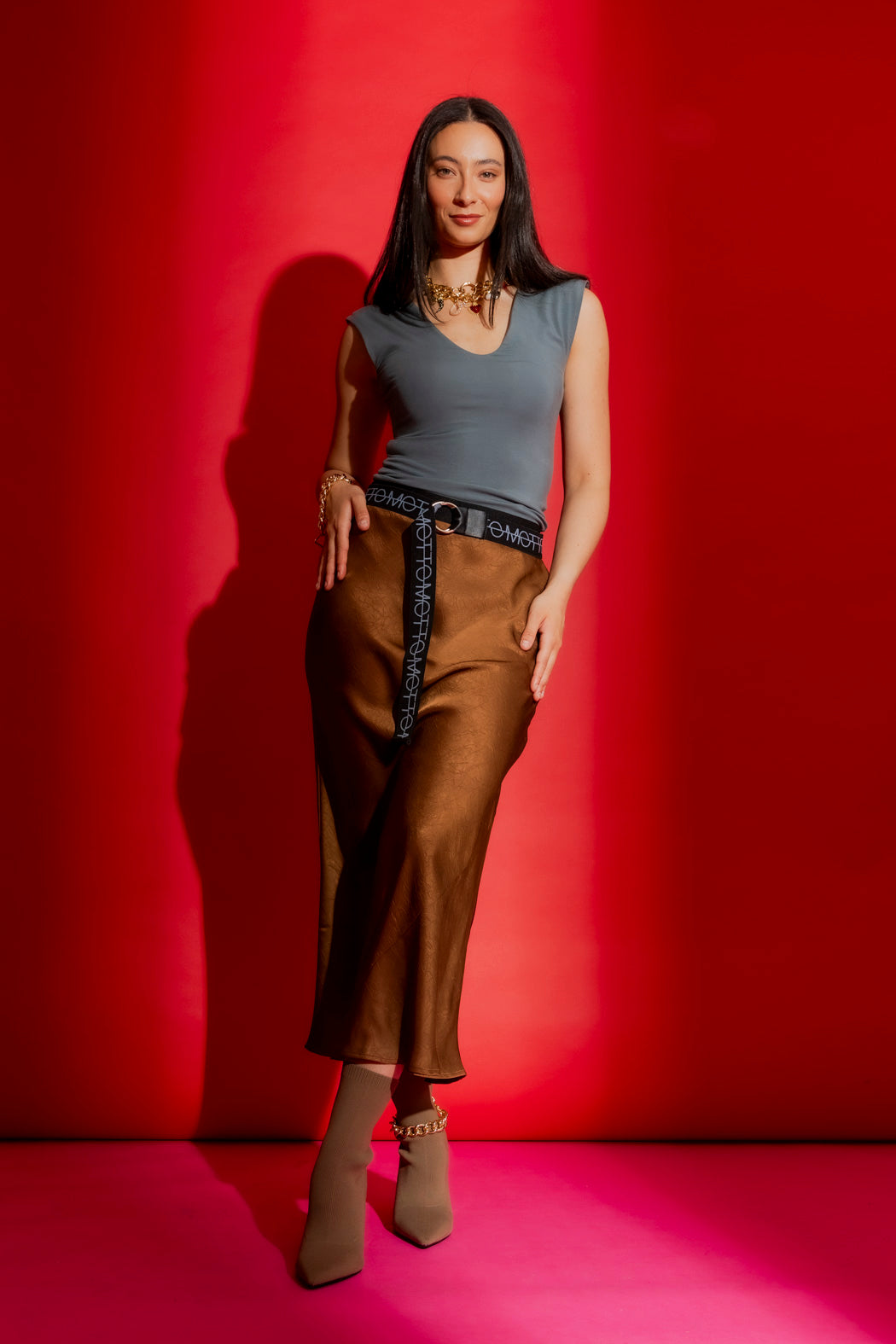 Slate Tencel Lust Cami