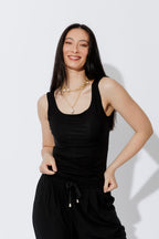 Black Tencel Body Cami