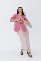 Soft Pink Belted Skirt