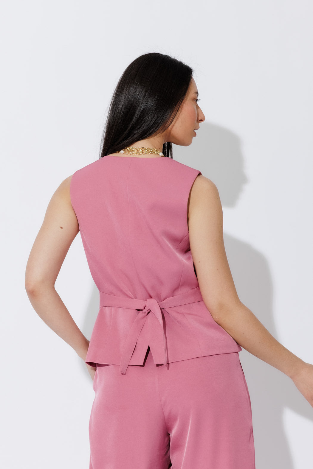 Rose Euro Tailored Vest