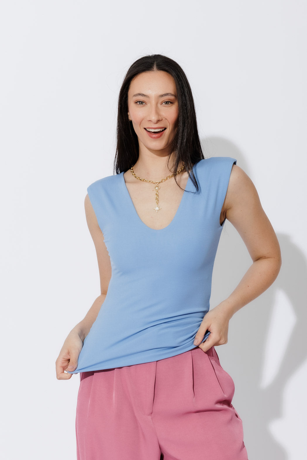 Cornflower Tencel Lust Cami