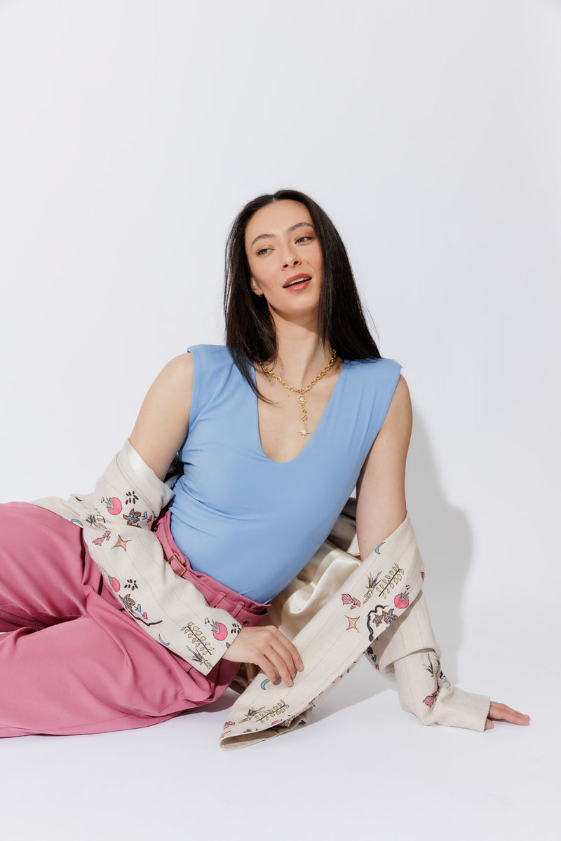 Cornflower Tencel Lust Cami