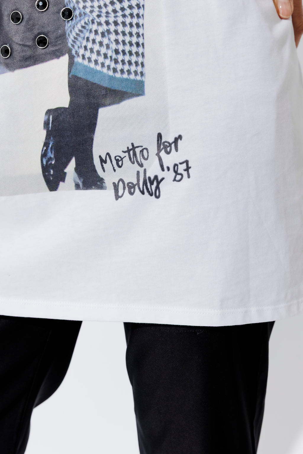 White Dolly Bag Magazine T-Shirt
