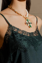 Forest Lace Dobby Cami