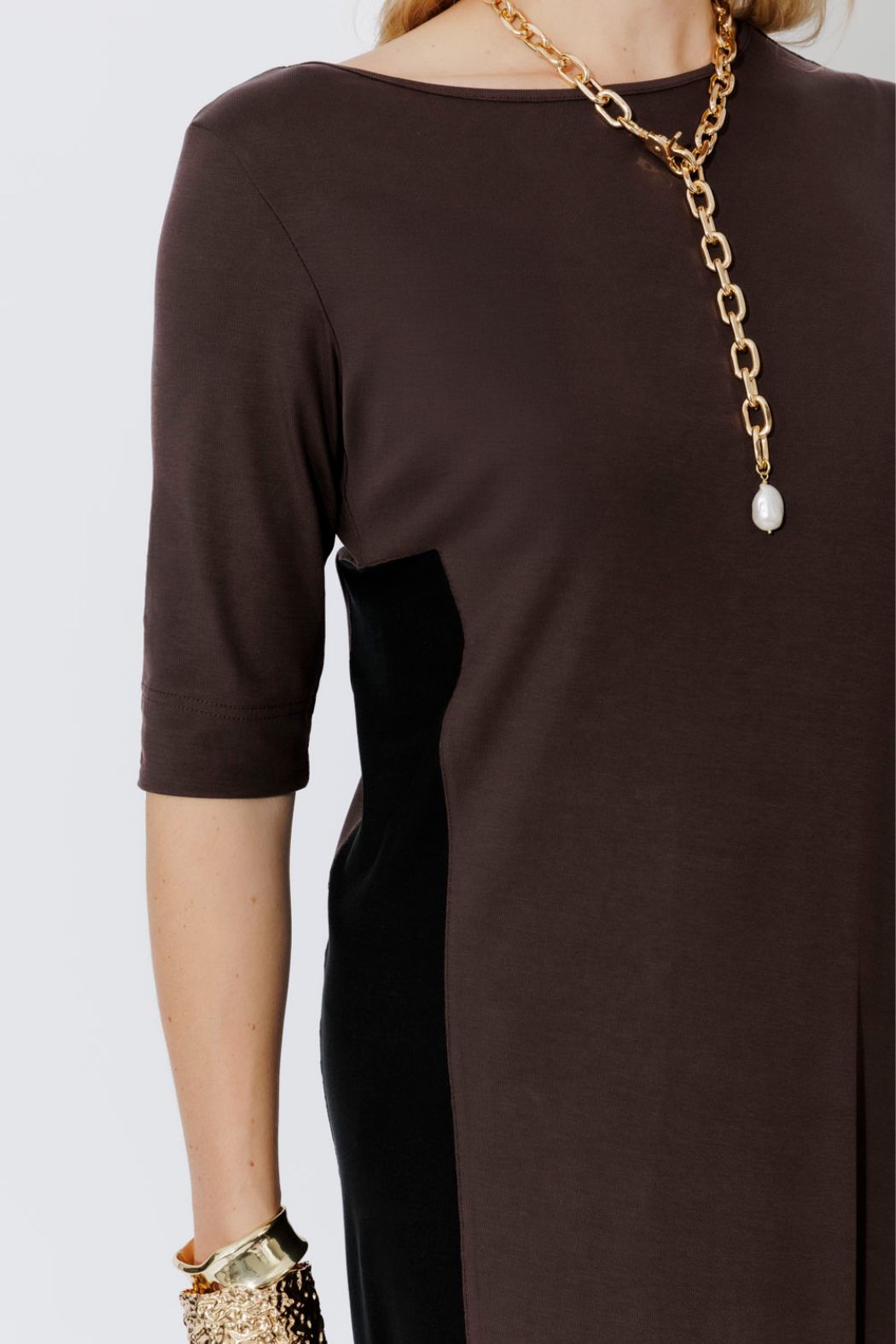 Soft Chocolate Tencel Lola Dress