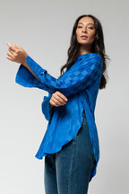 Cobalt Charlie Silky Shirt
