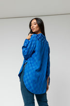 Cobalt Charlie Silky Shirt