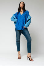 Cobalt Charlie Silky Shirt