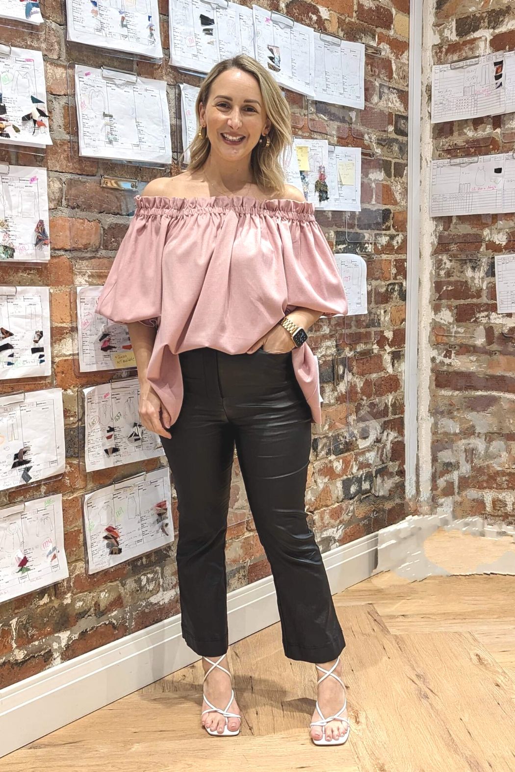 Pink Shimmer Top Nt