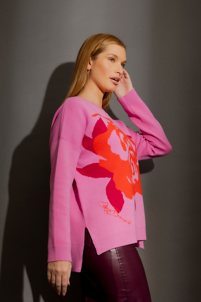 Pink Blossom Knit Pink S