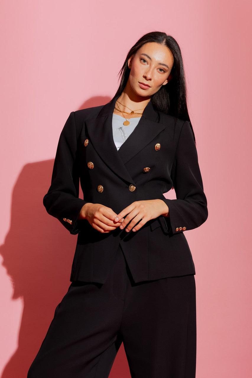 Black Euro Sisca Blazer